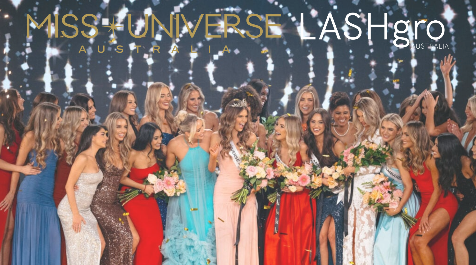 Lashgro announced as the Official Lash Partner for Miss Universe Australia 2026