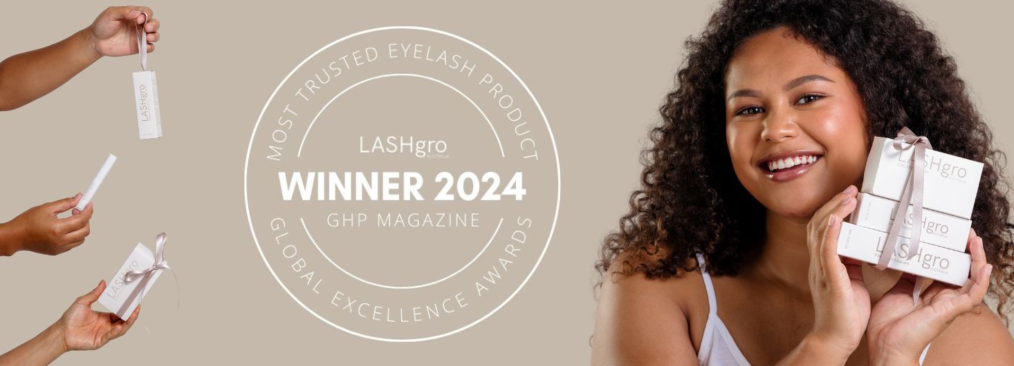 A WINNING BRAND... MOST TRUSTED EYELASH PRODUCT IS LASHGRO