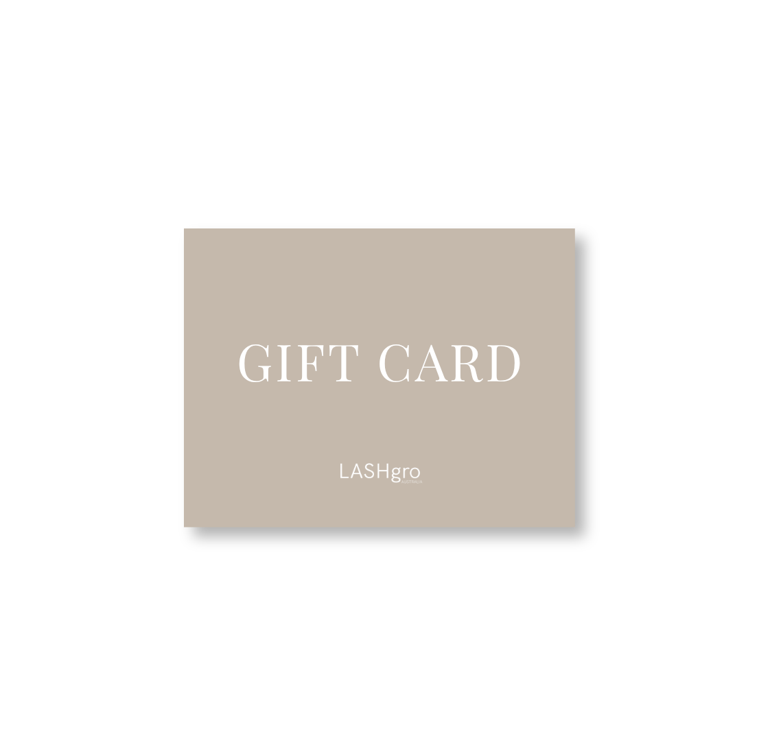 Lashgro Gift Card