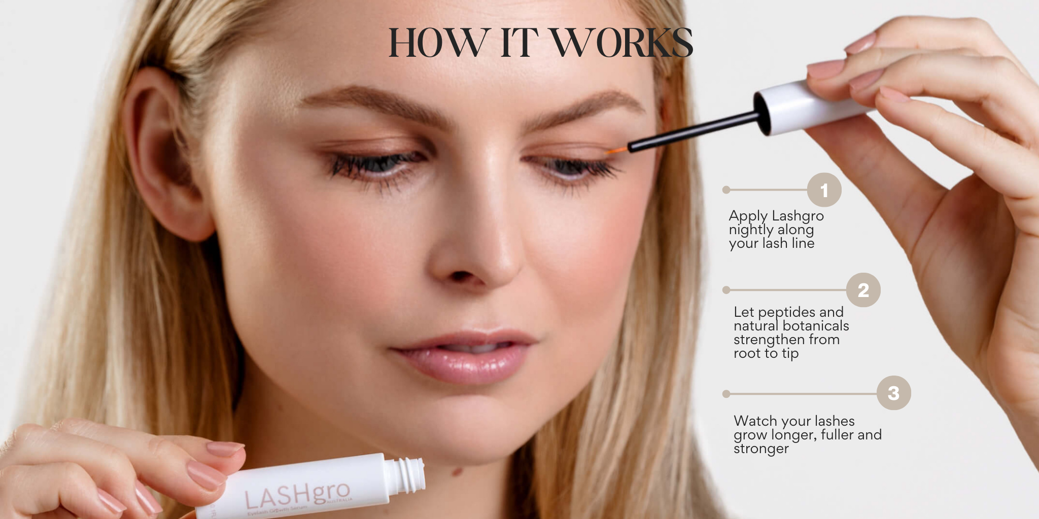 how a lash serum works